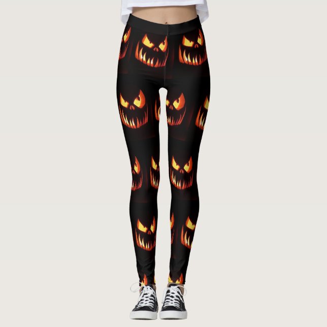 Legging Halloween Pumpkins (Frente)