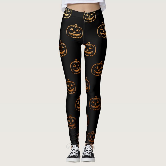 Legging Halloween Pumpkins (Frente)