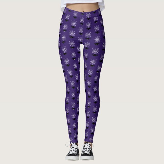 Legging Halloween Spider Web (Frente)