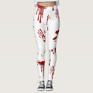 Legging Halloween, Splatter Sangrento