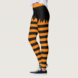 Legging Halloween Stripes