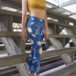Legging Hanukkah Menorah Dreidel Watercolor Dourado<br><div class="desc">Este design foi criado através da arte digital. Pode ser personalizado clicando no botão personalizar e alterando a cor, adicionando um nome, iniciais ou as suas palavras favoritas. Entre em contato comigo em colorflowcreations@gmail.com se você quiser usar este design em outro produto. Compre minha pintura de acrílico abstrato original para...</div>