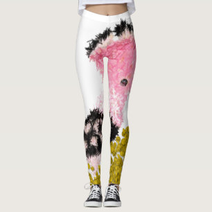 Legging Hanukkah, sonho rosa, gelt e hoopoe