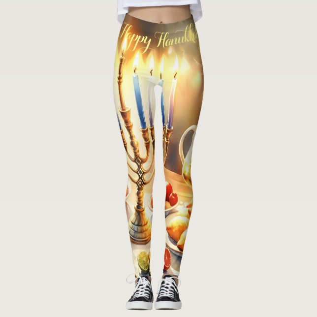 Legging Happy Hanukkah (Frente)