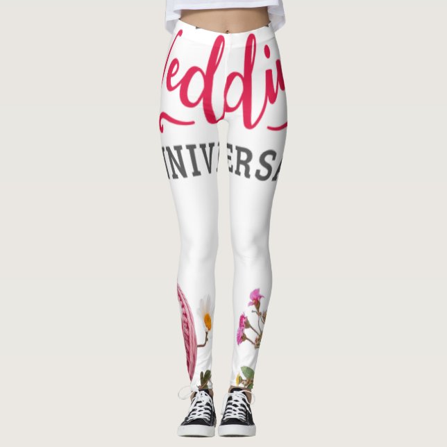 Legging Happy Wedding anniversary  (Frente)