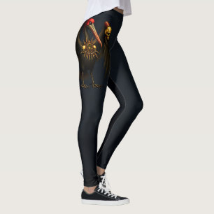 Legging Harbinger do Portão Dourado O Pelicano Noturno