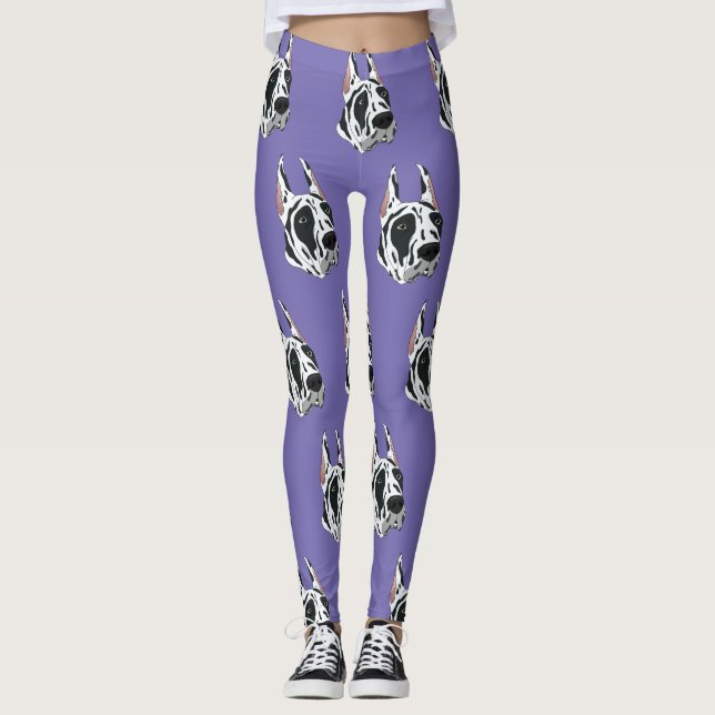 Legging Harlequin Great Dane (Frente)
