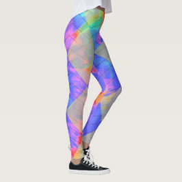 Legging Harlequin Rainbow Herringbone Colorido