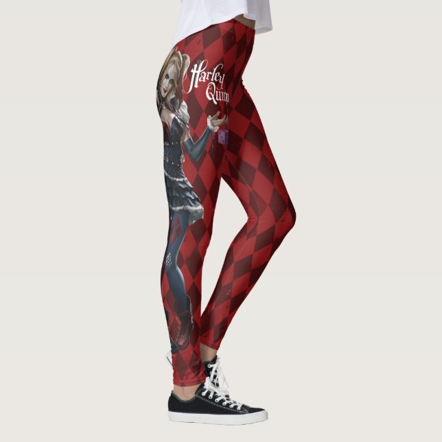 Legging Harley Quinn Com Felpudo (Direita)
