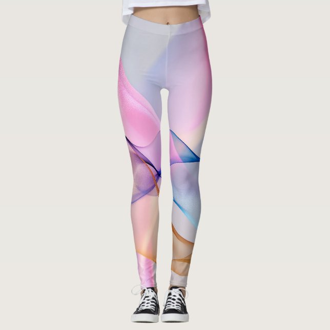 Legging Harmonia Fluida em Movimento (Frente)