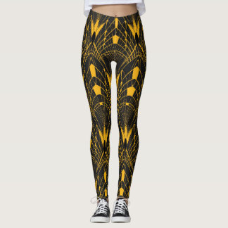 Legging Harmonia Geométrica: Design de Ornamento Digital