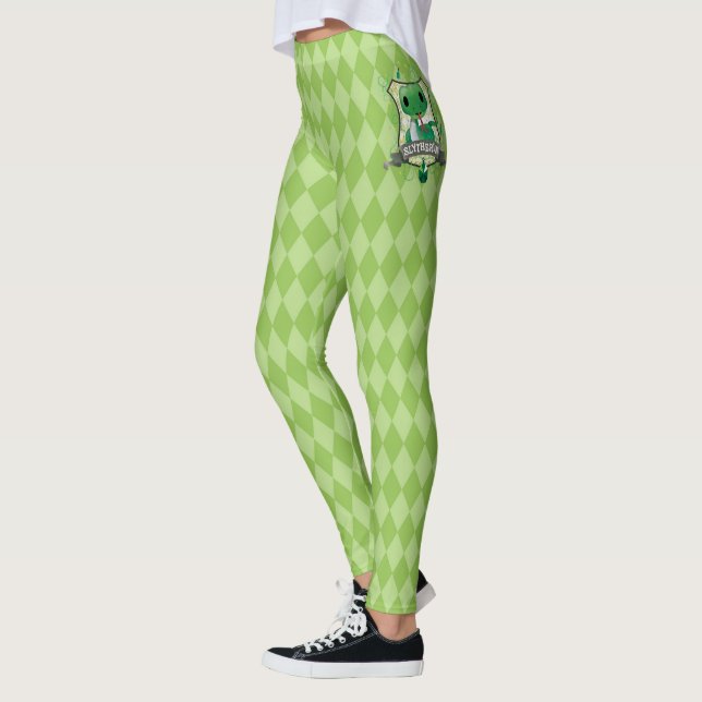 Legging Harry Potter | Encantador Brasão SLYTHERIN™ (Esquerda)