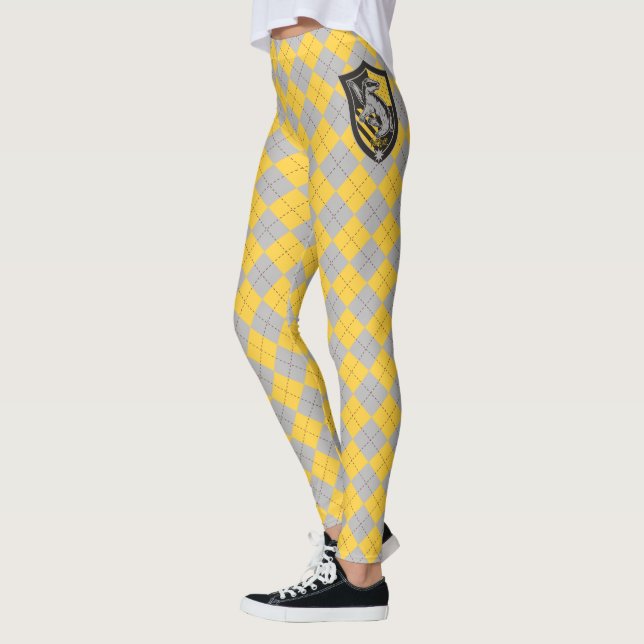 Legging Harry Potter | Hufflepuff House Pride Crest (Esquerda)