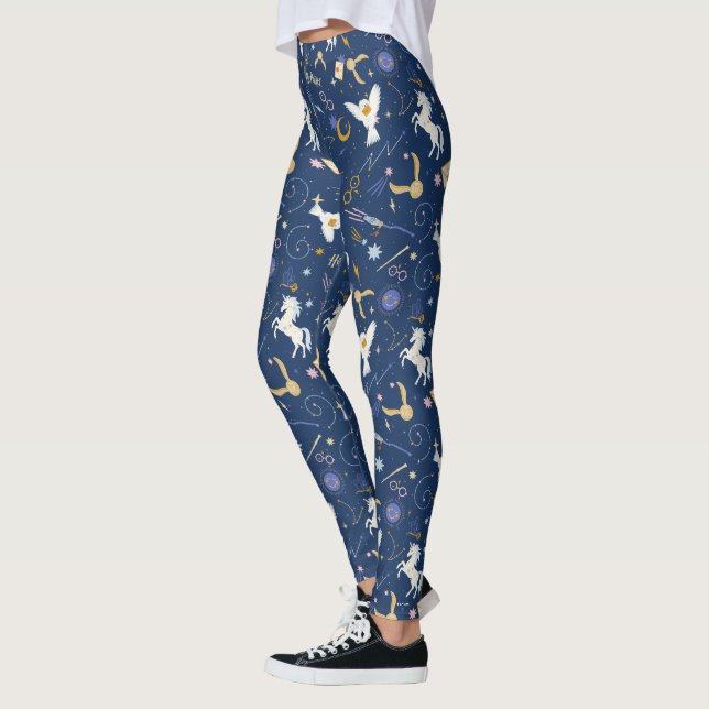 Legging HARRY POTTER™ Ícone do Solstício de Verão Padrão (Esquerda)