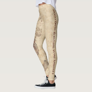 Legging Harry Potter Spell   Mapa de Marauder