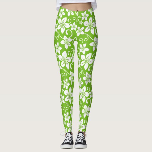 LEGGING HAWAII AZUL (LIMÃO) (Frente)