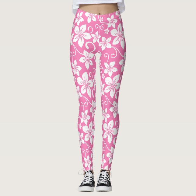 LEGGING HAWAII AZUL (ROSA) (Frente)