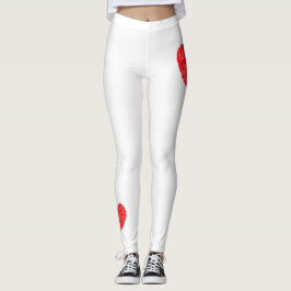 Legging Heart Balloons Illustration Design