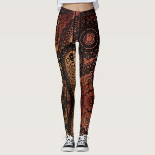 Legging Henna Tattoo - Power yoga Ir