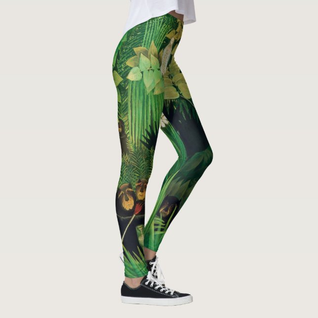 Legging Henri Rousseau - Os Jesters Feliz (Direita)