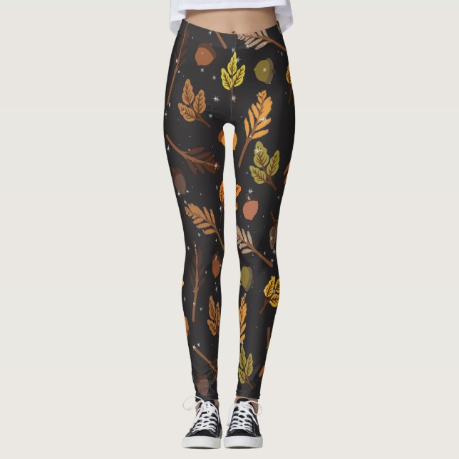 Legging Her Four Seasons – Autumn Pattern (Frente)