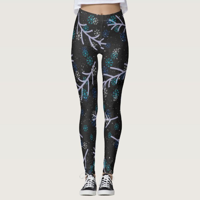 Legging Her Four Seasons – Winter Pattern (Frente)