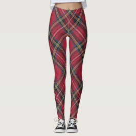 Legging Herança escocesa do clã do teste padrão vermelho