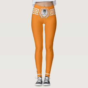 Legging Hermes, Laurels, chave grega, Hermes Wings Designe