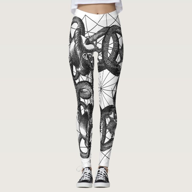 Legging Hermetica Moderna - Medusa Envolvida (Frente)