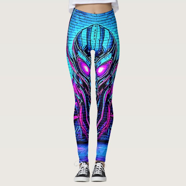 Legging Heroico Cyberpunk Vibe (Frente)