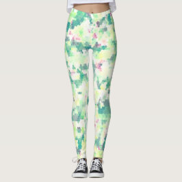 Legging Hexágono Brilhante