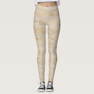 Legging Hieroglifos Egípcios
