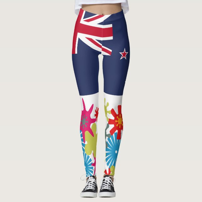 Legging HIPPIE ICON BY MASANSER NEW ZEALAND PIxELAT (Frente)