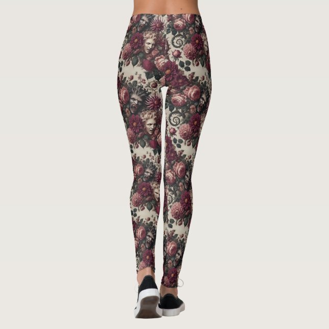 Legging História de Sangue - Vitoriano Gótico (Verso)