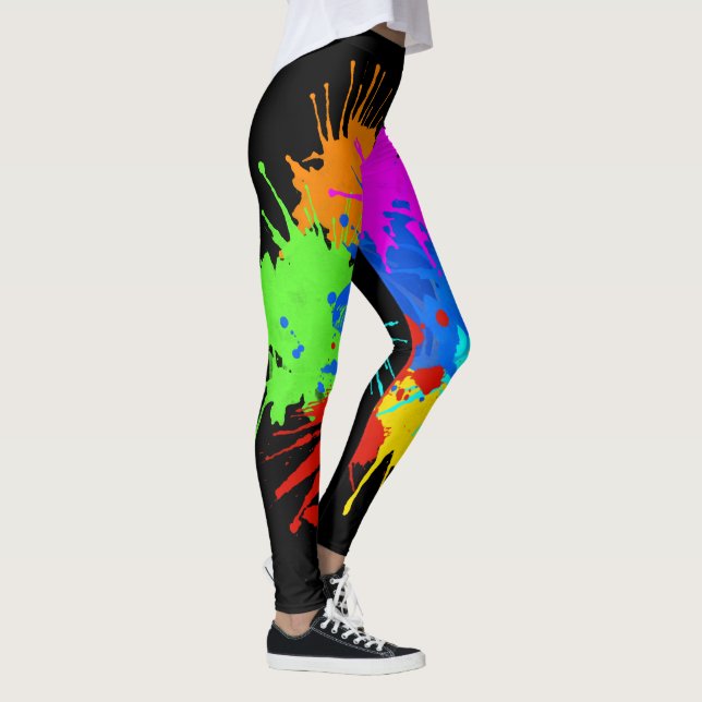 Legging holiES - espirra em volta de 2 + suas ideias (Direita)