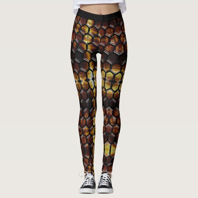LEGGING HONEYCOMB LEGGES (Frente)