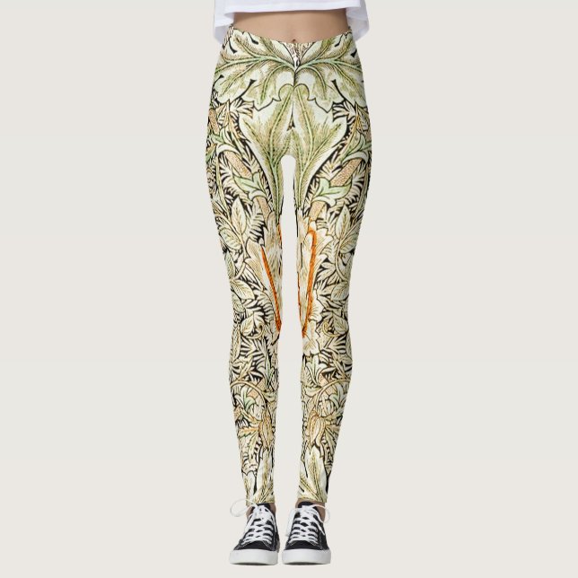 Legging Honeysuckle Pattern (1876) Apresentada Por William (Frente)