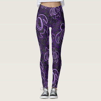 Legging Honu roxo
