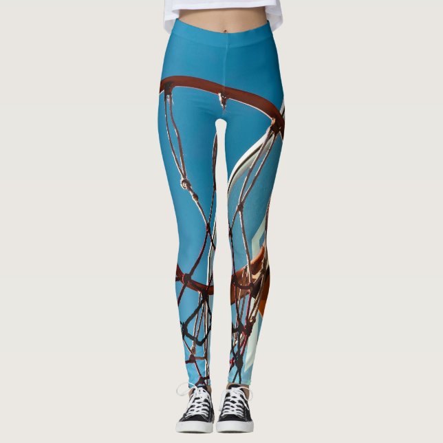 Legging Hoop de basquete incrível (Frente)