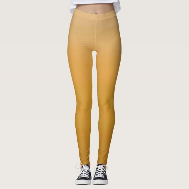 Legging Hora do ouro Ombré Sandy Beach (Frente)