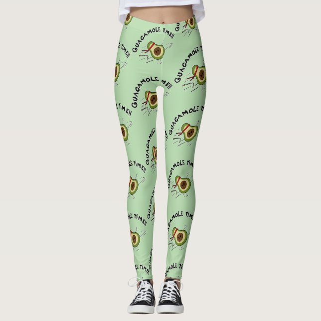 Legging Horário de Guacamole (Frente)
