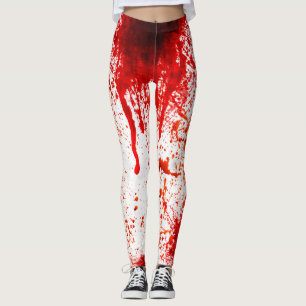 Legging Horror de Splatter Sanguíneo