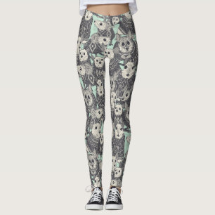 Legging hortelã