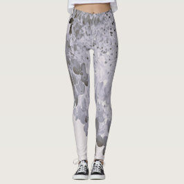 Legging Hortênsia Limelight Preta e Cinza Elegante