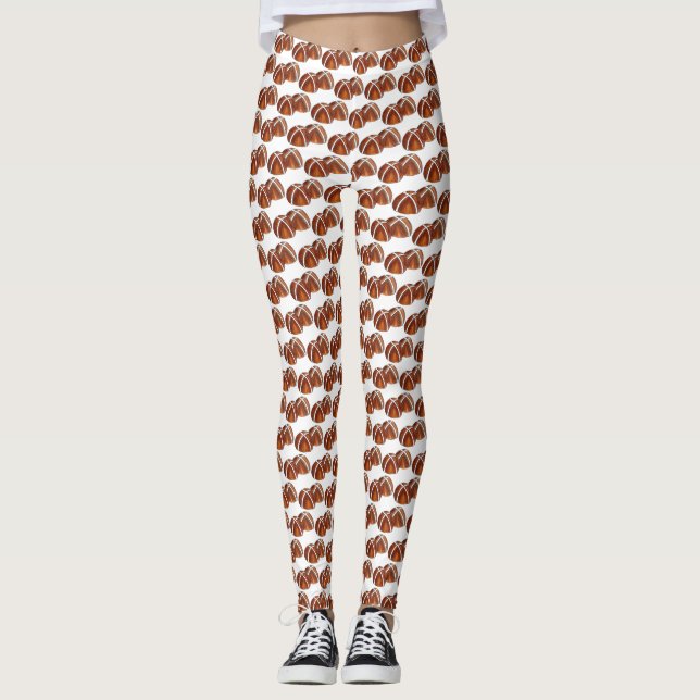 Legging Hot Cross Buns British Comida Baking Páscoa (Frente)