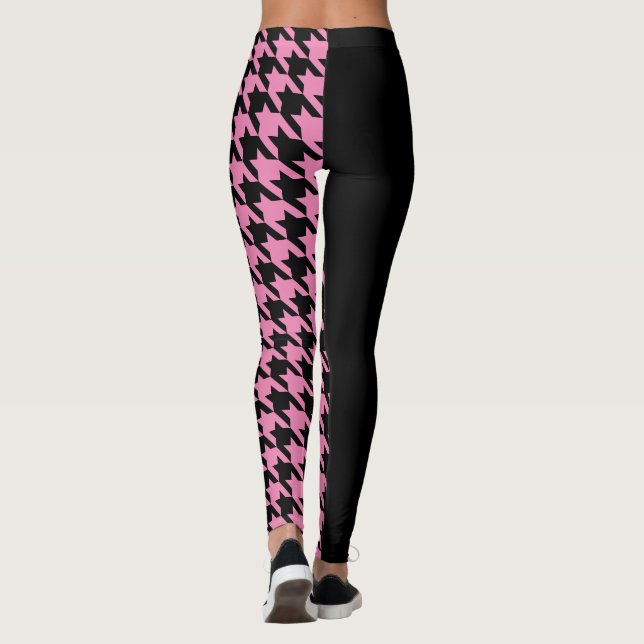Legging Houndstooth / Preto (Verso)