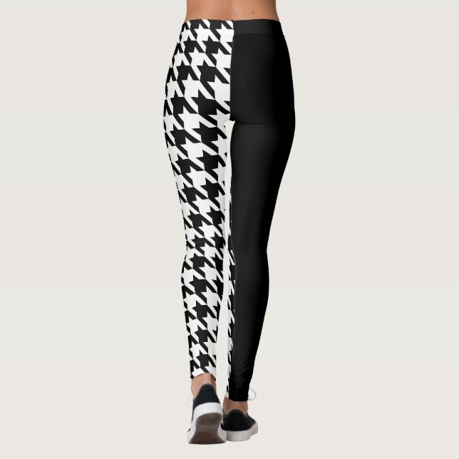 Legging Houndstooth / Preto (Verso)