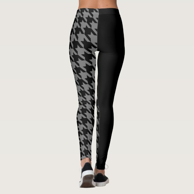 Legging Houndstooth / Preto (Verso)