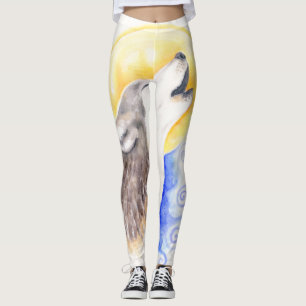Legging Howling Wolf