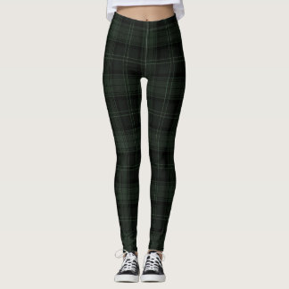 Legging Hunter Green, Log Cabin, Marshland, Tartan; Xadrez